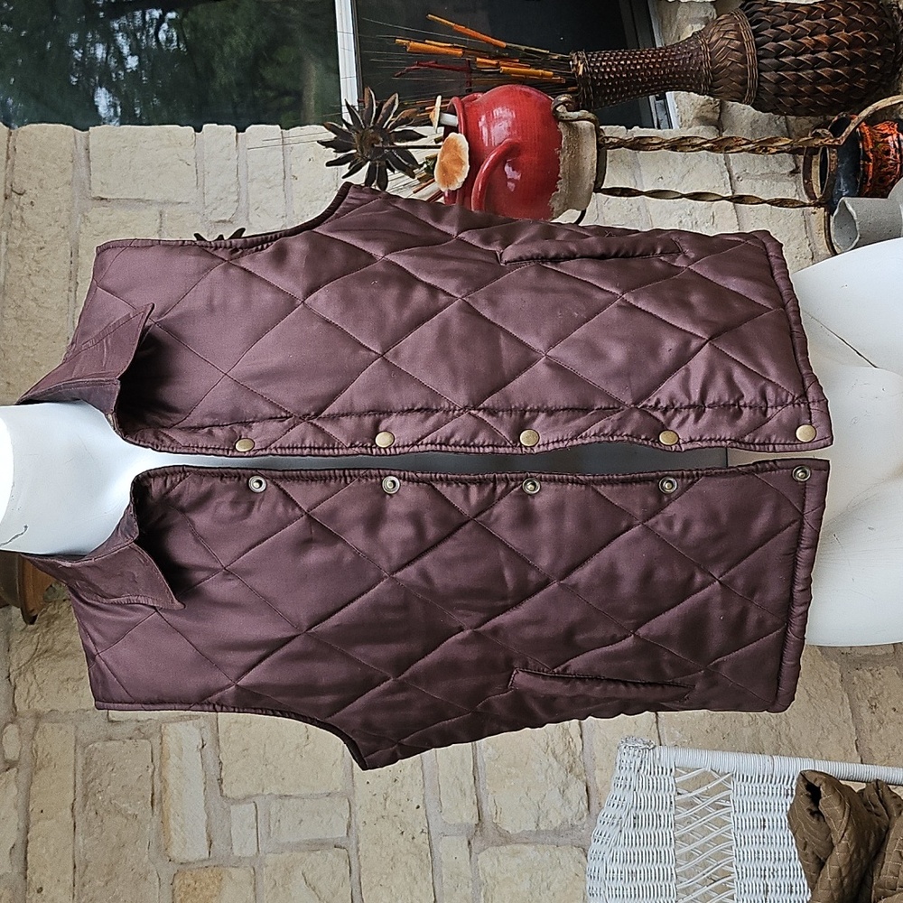 America Jackets "Yellowstone" Kevin Costner Rancher Cowboy Quilted Vest Jacket